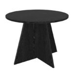 Τραπέζι Tailor Megapap χρώμα sencron black Ø100x75,7εκ. - Image 6