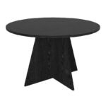 Τραπέζι Tailor Megapap χρώμα sencron black Ø120x75,7εκ. - Image 6