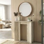 Κονσόλα Mara Megapap χρώμα travertine 90x29,6x91,8εκ. - Image 6