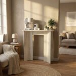 Κονσόλα Mara Megapap χρώμα travertine 90x29,6x91,8εκ. - Image 7