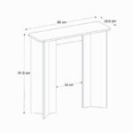 Κονσόλα Mara Megapap χρώμα travertine 90x29,6x91,8εκ. - Image 10