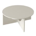 Τραπεζάκι σαλονιού Lemmar Megapap χρώμα sandstone Ø75x36,8εκ. - Image 7