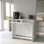 Κονσόλα - Κάλυμμα καλοριφέρ Opelya Megapap χρώμα λευκό 110x31,4x100εκ. - Image 5