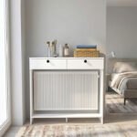 Κονσόλα - Κάλυμμα καλοριφέρ Opelya Megapap χρώμα λευκό 110x31,4x100εκ. - Image 6