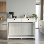 Κονσόλα - Κάλυμμα καλοριφέρ Opelya Megapap χρώμα λευκό 130x31,4x100εκ. - Image 7