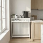 Κονσόλα - Κάλυμμα καλοριφέρ Opelya Megapap χρώμα λευκό 90x31,4x100εκ. - Image 3