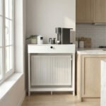 Κονσόλα - Κάλυμμα καλοριφέρ Opelya Megapap χρώμα λευκό 90x31,4x100εκ. - Image 4