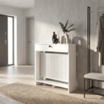 Κονσόλα - Κάλυμμα καλοριφέρ Opelya Megapap χρώμα λευκό 90x31,4x100εκ. - Image 6