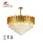 SE21-14-11 IMPERIAL CASCADE GOLD Φ60*42-120cm  E14*11   2 YEARS WARRANTY