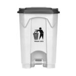 Κάδος Απορριμμάτων Πλαστικός 68L Ανθρακί – 49 x 42 x 72 cm