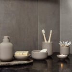 Zone Denmark Δοχείο Αποθήκευσης Stoneware Ø10x7,5 - Sensu Taupe - Image 3