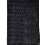 Zone Denmark Πετσέτα Προσώπου Βαμβακερή 50x100 - Classic Black