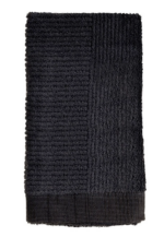 Zone Denmark Πετσέτα Προσώπου Βαμβακερή 50x100 - Classic Black