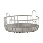 Zone Denmark Καλάθι Οργάνωσης Μεταλλικό Ø22x8 - Inu Taupe