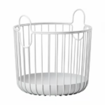 Zone Denmark Καλάθι Οργάνωσης Μεταλλικό Ø20x20 - Inu Soft Grey