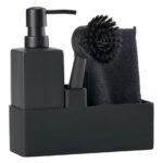 Zone Denmark Σετ Αξεσουάρ Κουζίνας 4 Τμχ 19x6x20,5 - Black