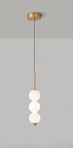 SE LED 120 LUNA TRIPLA GOLD Φ10CM  PENDANT  3CCT WITH MEMORY  2 YEARS WARRANTY - Image 2