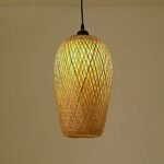 SE21-BA-30 PUMP PENDANT  BAMBOO STEEL  30*30*120cm  E27  2 YEARS WARRANTY - Image 2