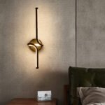 SE LED 60 SERPENTINA  WALL LAMP  3CCT WITH MEMORY  BLACK  2 YEARS WARRANTY - Image 2