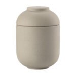 Zone Denmark Δοχείο Αποθήκευσης Stoneware Ø6,5x9 - Sensu Taupe