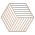 Zone Denmark Σουπλά Για Ζεστά Σκεύη Σιλικόνης 16x14 - Hexagon Desert