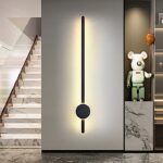 SE LED 60 ZENYA BLACK  WALL LAMP  3CCT WITH MEMORY  60cm  2 YEARS WARRANTY - Image 2