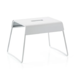 Zone Denmark Σκαμπώ Κουζίνας Μεταλλικό 39x30x27,5 - A-Stool Soft Grey