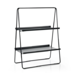 Zone Denmark Ραφιέρα Οργάνωσης Μεταλλική 53x29x75 - A-Table Shelf Unit Black