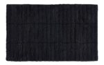 Zone Denmark Πατάκι Μπάνιου Βαμβακερό 80x50 - Tiles Black