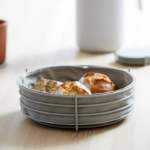 Zone Denmark Ψωμιέρα Υφασμάτινη/Μεταλλική Φ25,5x8 - Singles Warm Grey - Image 3