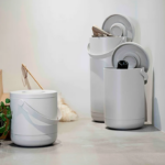 Zone Denmark Κάδος Απορριμμάτων Abs 22 Lt - Circular Warm Grey - Image 4