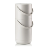 Zone Denmark Κάδος Απορριμμάτων Abs 22+12 Lt - Circular Warm Grey