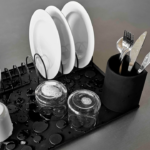 Zone Denmark Πιατοθήκη Σιλικόνης 45x36x22 - Diish Black - Image 4