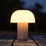 Zone Denmark Harvest Moon - Επαναφορτιζόμενο Φωτιστικό Led Αλουμινίου Ø18x22 I Warm Grey - Image 3