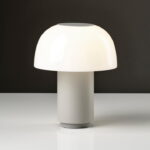 Zone Denmark Harvest Moon - Επαναφορτιζόμενο Φωτιστικό Led Αλουμινίου Ø18x22 I Warm Grey - Image 2