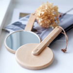 Zone Denmark Καθρέπτης Μακιγιάζ Χειρός Ξύλινος 14x26,7 - Inu Beech - Image 4