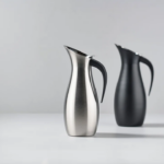 Zone Denmark Κανάτα Σερβιρίσματος Ανοξείδωτη Φ12x30 1,7 Lt - Rocks Polished Steel - Image 5