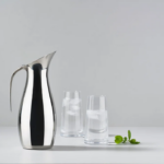 Zone Denmark Κανάτα Σερβιρίσματος Ανοξείδωτη Φ12x30 1,7 Lt - Rocks Polished Steel - Image 7