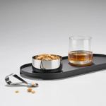 Zone Denmark Δίσκος Σερβιρίσματος Μεταλλικός 35x16 - Singles Black - Image 4