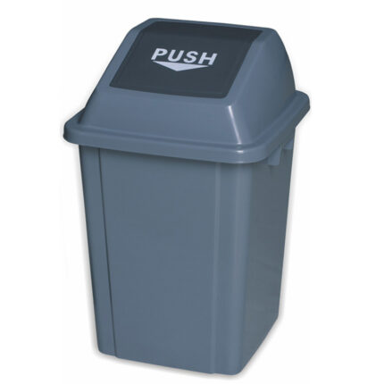 Κάδος Απορριμμάτων 100L Push Γκρι
