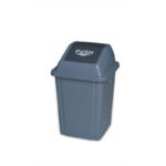 Κάδος Απορριμμάτων 40L Push Γκρι