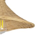 GLOBOSTAR® KALIA 01964 Boho Φωτιστικό Τοίχου - Απλίκα με Ντουί 1 x E27 AC 220-240V IP20 - Μπεζ - Μ33 x Π36 x Υ42cm - Image 5