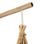 GLOBOSTAR® ARIDA 01970 Boho Φωτιστικό Τοίχου - Απλίκα με Ντουί 1 x E27 AC 220-240V IP20 - Μπεζ - Μ21 x Π30 x Υ55cm - Image 6