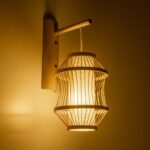 GLOBOSTAR® TULUM 01971 Boho Φωτιστικό Τοίχου - Απλίκα με Ντουί 1 x E27 AC 220-240V IP20 - Μπεζ - Μ24 x Π32 x Υ55cm - Image 2