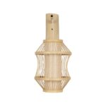 GLOBOSTAR® TULUM 01971 Boho Φωτιστικό Τοίχου - Απλίκα με Ντουί 1 x E27 AC 220-240V IP20 - Μπεζ - Μ24 x Π32 x Υ55cm - Image 3