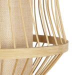 GLOBOSTAR® TULUM 01971 Boho Φωτιστικό Τοίχου - Απλίκα με Ντουί 1 x E27 AC 220-240V IP20 - Μπεζ - Μ24 x Π32 x Υ55cm - Image 5