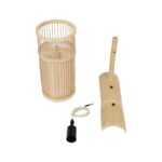 GLOBOSTAR® NOMAD 01972 Boho Φωτιστικό Τοίχου - Απλίκα με Ντουί 1 x E27 AC 220-240V IP20 - Μπεζ - Μ16 x Π28 x Υ50cm - Image 9