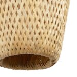 GLOBOSTAR® SELVA 01977 Boho Φωτιστικό Τοίχου - Απλίκα με Ντουί 1 x E27 AC 220-240V IP20 - Μπεζ - Μ24 x Π32 x Υ56cm - Image 5