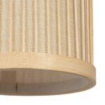 GLOBOSTAR® TULUM 01978 Boho Φωτιστικό Τοίχου - Απλίκα με Ντουί 1 x E27 AC 220-240V IP20 - Μπεζ - Μ16 x Π26.5 x Υ47cm - Image 6