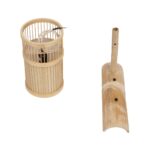 GLOBOSTAR® TULUM 01978 Boho Φωτιστικό Τοίχου - Απλίκα με Ντουί 1 x E27 AC 220-240V IP20 - Μπεζ - Μ16 x Π26.5 x Υ47cm - Image 9